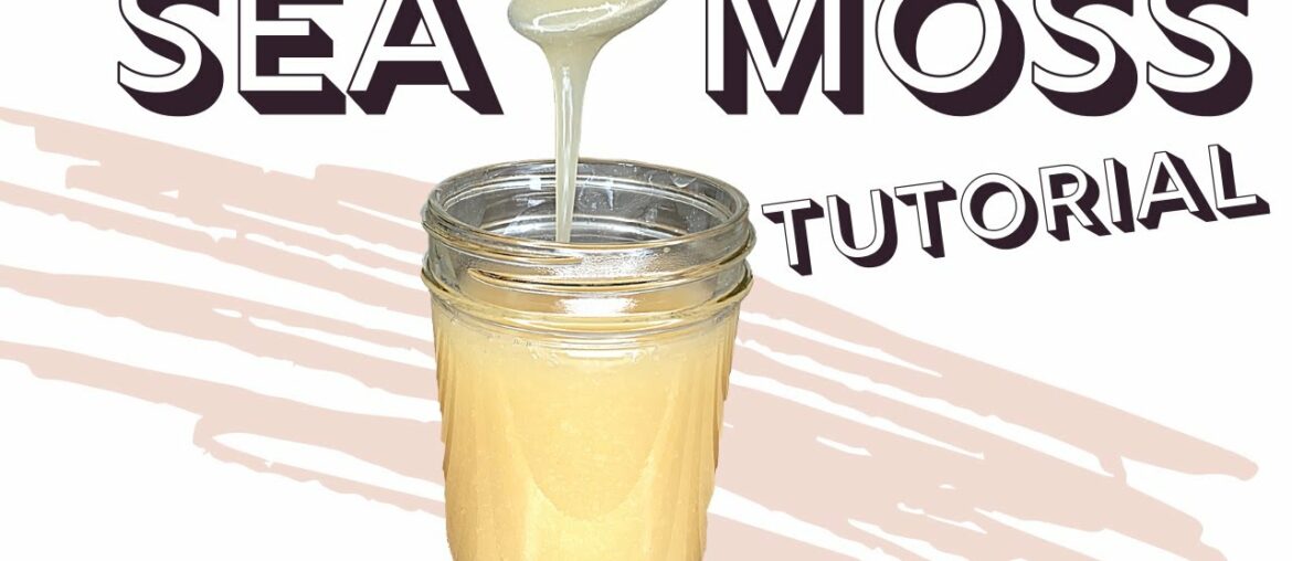 HOW TO MAKE SEA MOSS GEL: Easy Sea Moss Tutorial | Kia Rene