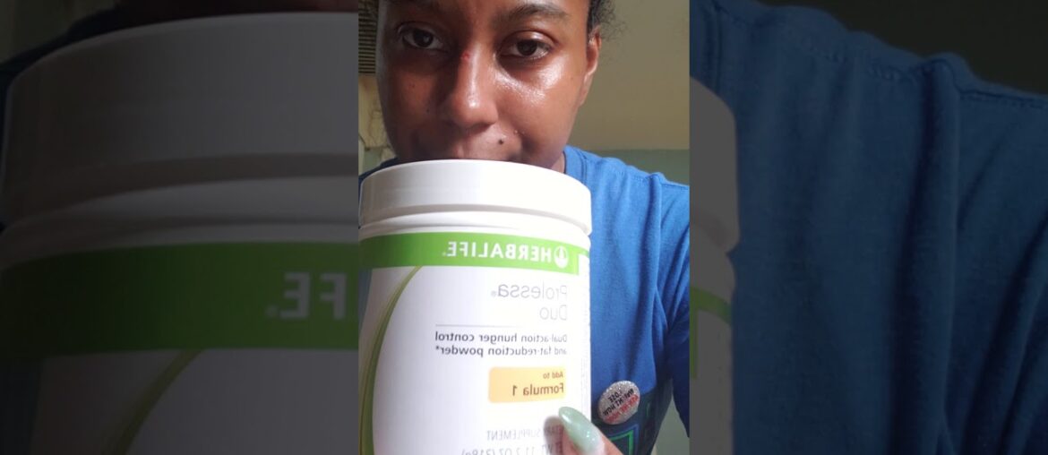 Daily Herbalife products for healthy lifestyle