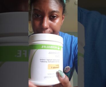 Daily Herbalife products for healthy lifestyle