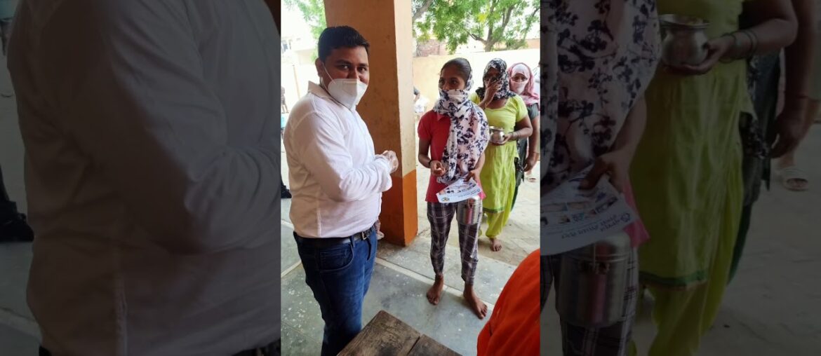 Free Distribution COVID-19 Immunity Booster Ars Alb30 in Sadullapur Village