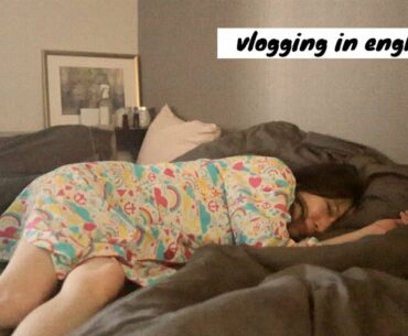 Vlogging in English ! #02 (what i eat, vitamin supplement) // WEEKEND VLOG