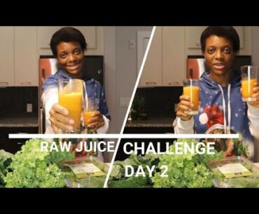 Raw juice challenge Day 2