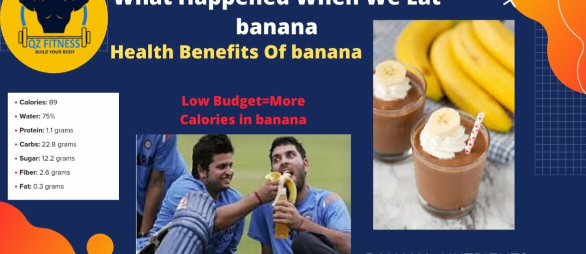 Best Health Benefits of Banana (Urdu/Hindi)| QZ Fitness