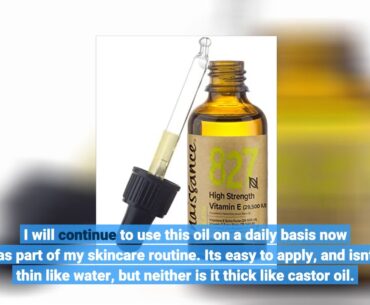 Review Naissance Vitamin E Oil - 100% Pure - 60ml