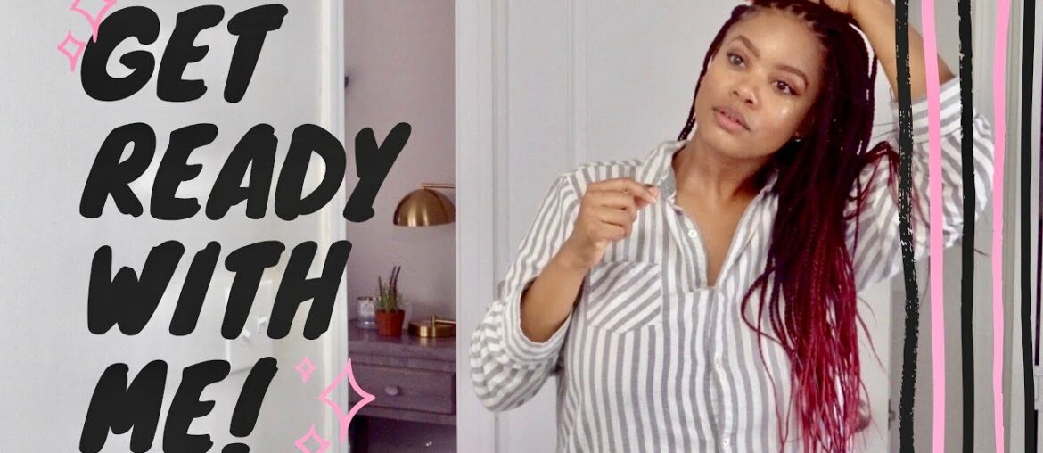Get Ready With Me: Skincare, Makeup + Business Casual Outfit