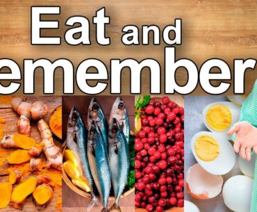 EAT TO REMEMBER   Best Food for Brain Memory - How to Improve Memory Easily with Foods and Juices
