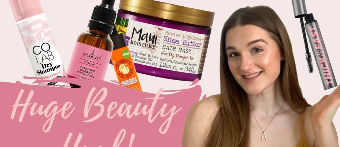 BEAUTY HAUL | SUPERDRUG AND BOOTS HAUL | MAKE UP AND TOILETRIES