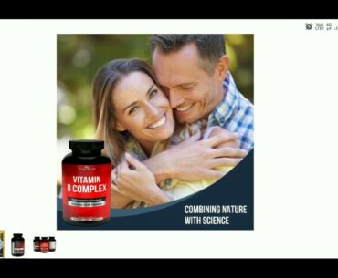 Super B Complex Vitamins - All B Vitamins Including B12, B1, B2, B3, B5, B6, B7, B9, Folic Acid - Vi