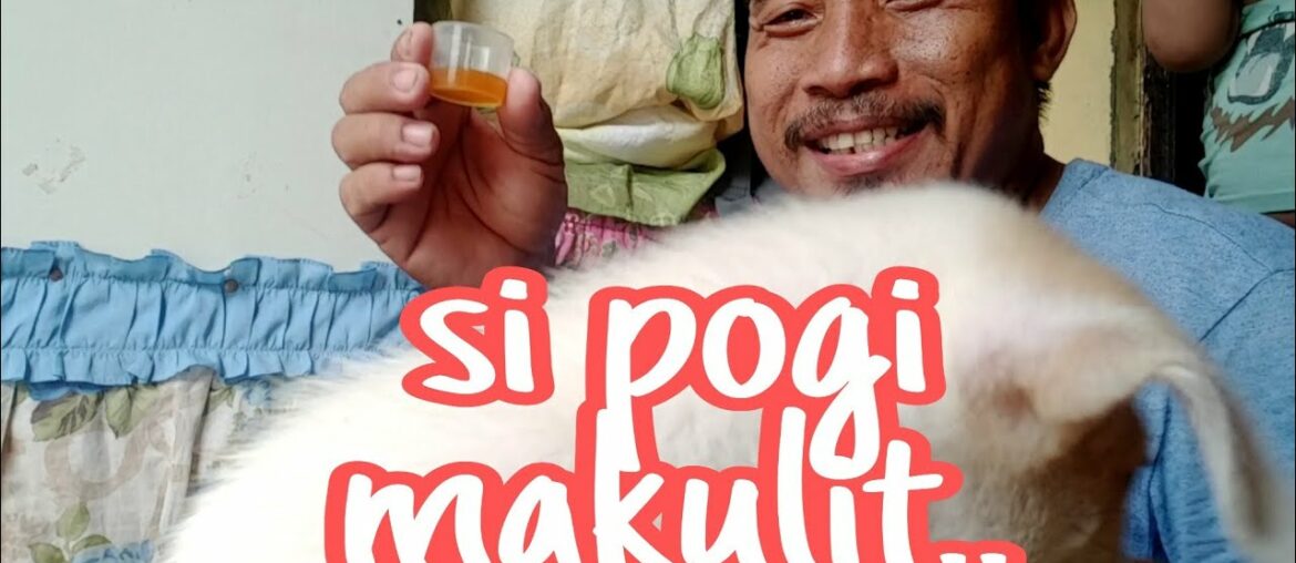 Pogi take vitamins Sunday morning...