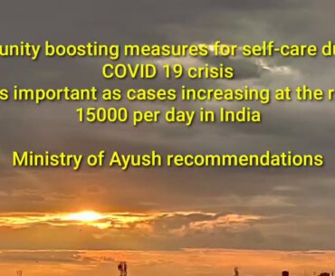 Ayush guidelines: Learn to improve immunity and fight covid19