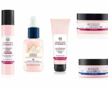 Winter Skincare Routine For Dry Skin ft The Body Shop Vitamin E Range