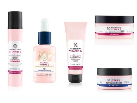 Winter Skincare Routine For Dry Skin ft The Body Shop Vitamin E Range