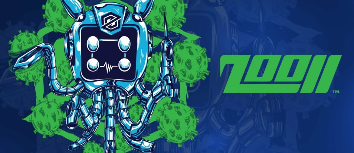 Immune System Robot (speed vector art for Covid-19)