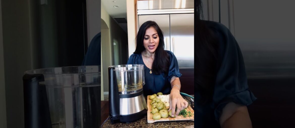 COVID 19 Cooking: Salsa Verde