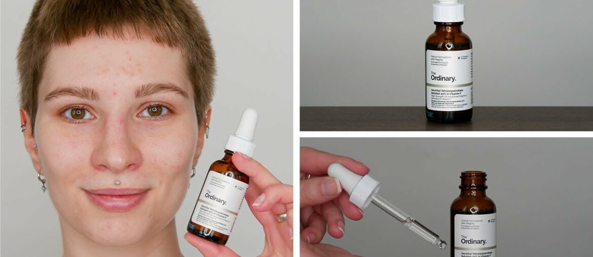 How To Use The Ordinary Ascorbyl Tetraisopalmitate Solution 20% in Vitamin F