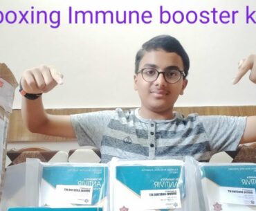 Unboxing Immune booster kit for (covid-19) !!!