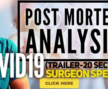 30 sec clip on Autopsy Results of Covid19 patients- Why do they die ?