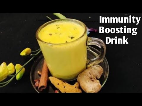 Immunity Boosting Drink for Corona Virus | Ayurvedic Immune booster drink | Turmeric milk for immune