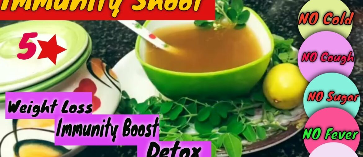 How to Boost Immunity | Moringa Benefits| Fight against Corona Virus | Get Flat belly/stomach week