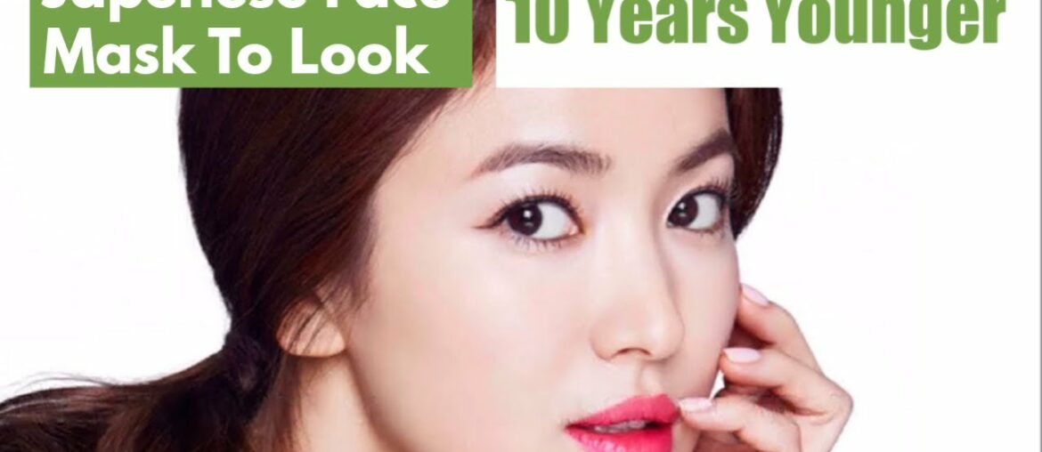 Japanese Face Mask To Get AGELESS BEAUTY