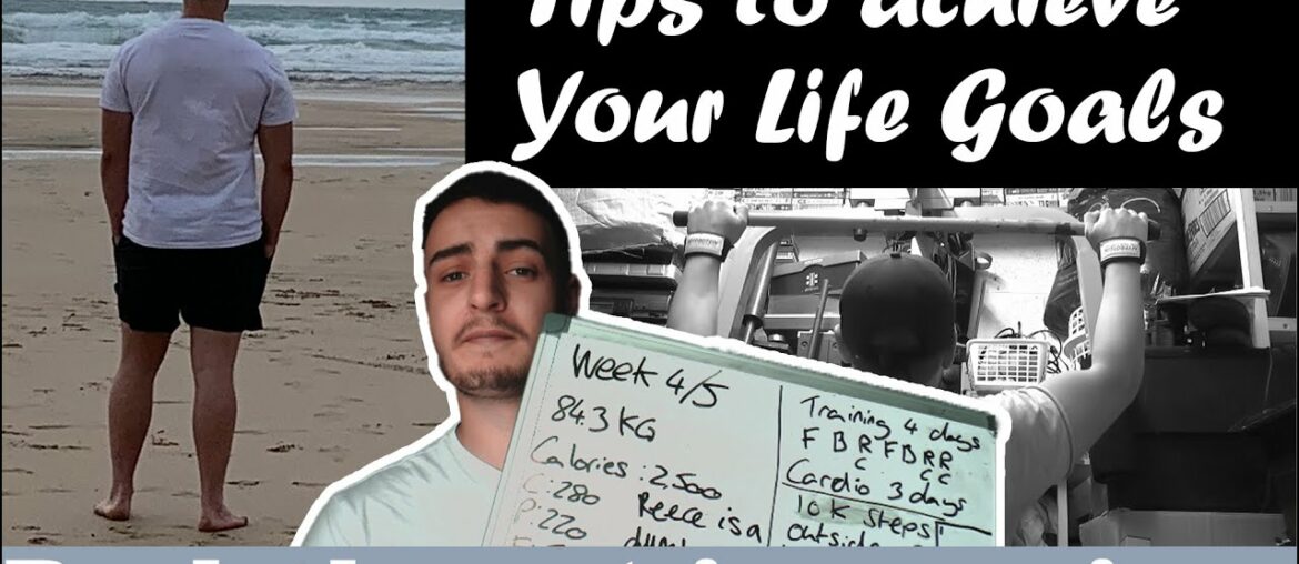 Tips to achieve YOUR LIFE GOALS /Fitness Goals, Motivation, Become Successful/ Back day, Week 5