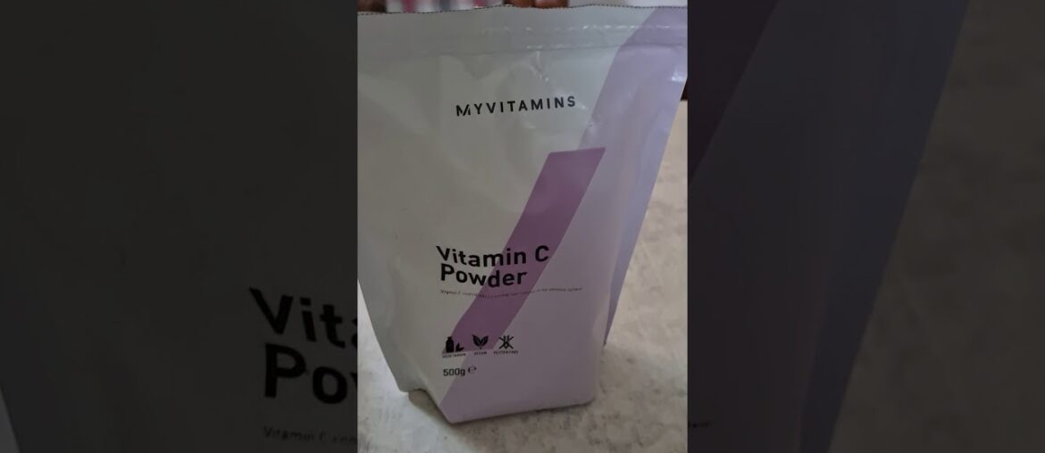 Vitamin C powder skin benefits