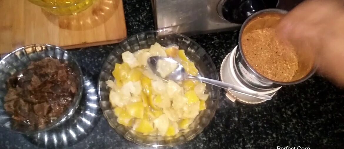 Tasty home made lemon pickle(gives vitamins for COVID-19)