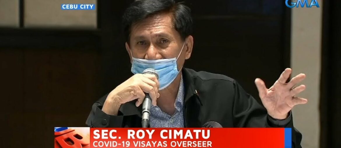 UB: DENR Sec. Roy Cimatu, nakipagpulong sa ilang lokal na opisyal sa Cebu City at province