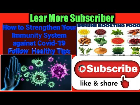 How To Boost Your Immune System Against Corona virus | 10 Healthy Foods to Boost your Immune System