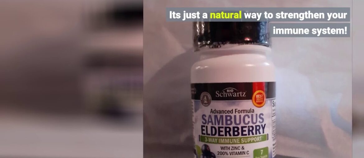 Our New Review: Sambucus Elderberry Capsules with Zinc & Vitamin C - Women & Men's Daily Herbal...