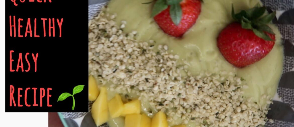 delicious healthy immune boosting smoothie bowl recipe