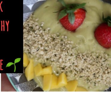 delicious healthy immune boosting smoothie bowl recipe