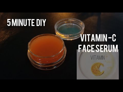 Five minute Vitamin -C serum | Face serum | diy -serum|