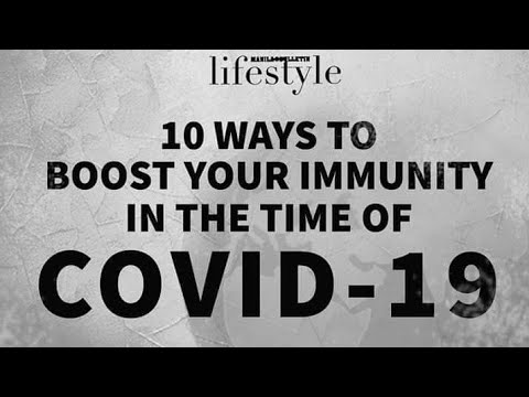 10 ways to boost your immunity in the time of COVID-19