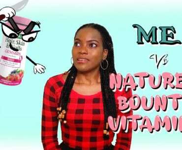 My Hair Vitamin HORROR Story|| Nature's Bounty (Hair, Skin and Nails) Review|| Storytime