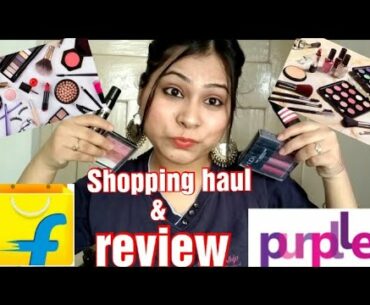 #Purple and Flipkart Products review 2020 //sana beauty and entertainment