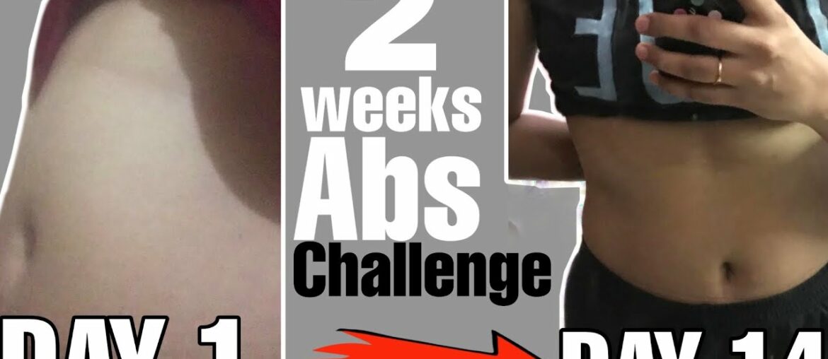 2 weeks abs challenge | chloe ting | without any equipment