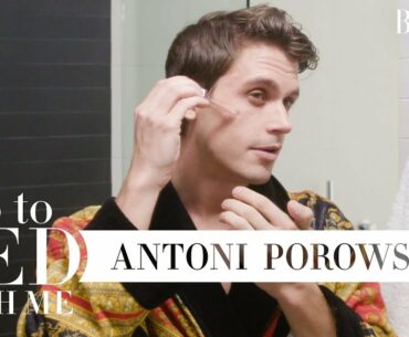 Queer Eye's Antoni Porowski's Nighttime Skincare Routine | Go To Bed With Me | Harper's BAZAAR