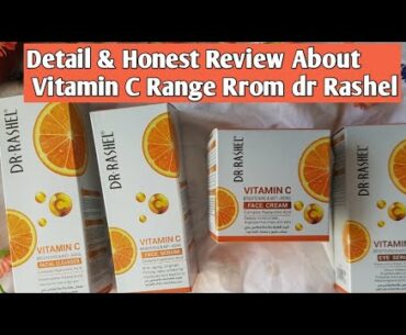 Dr Rashel Vitamin C Range Review | Cleanser, Serum, Moistuzer, Eye serum