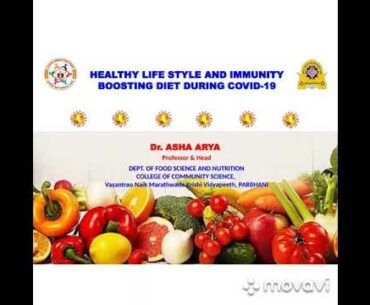 Healthy Life Style and Immunity Boosting Diet in COVID 19