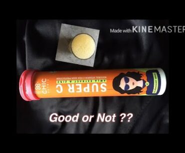 Chicnutrix Super C Tablet Review - Natural Vitamin C Supplement | Chicnutrix vitamin C tablet