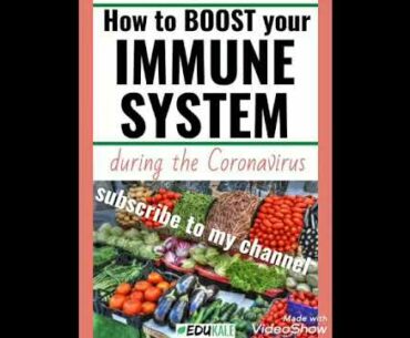 Top 10 items to boost your immune system during coronavirus