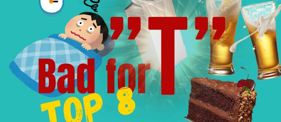 8 SURPRISING Testosterone Killers | Foods & Habits that Increase Testosterone