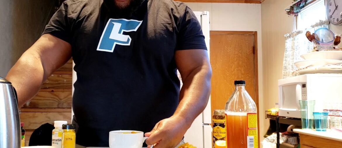 Fight off Covid19 and strengthen your immune system with this drink and these supplements.