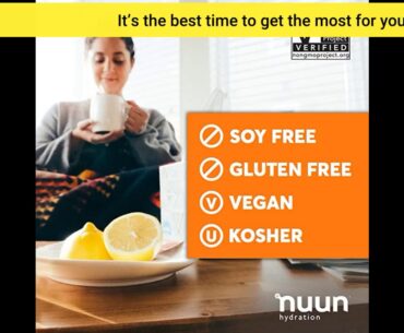 Nuun Immunity: Antioxidant Immune Support Hydration Supplement with Vitamin C, Zinc, Turmeric,...