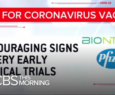 COVID-19 vaccine sees early positive results