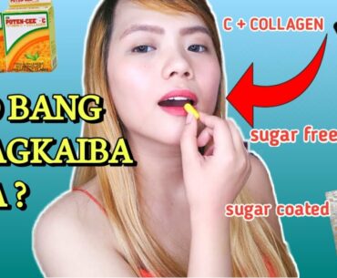 PAMPAGLOW (VITAMINS REVIEW) ANONG VITAMINS MAS MAGANDANG INUMIN na NAKAKAPUTI FOR ONLY 6 PESOS.