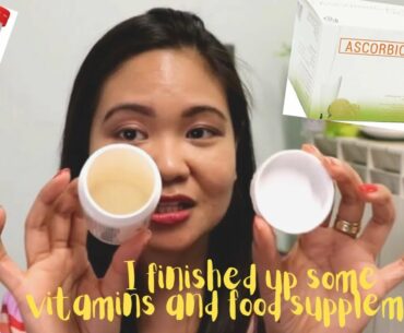 Vitamins & Food Supplement Empties