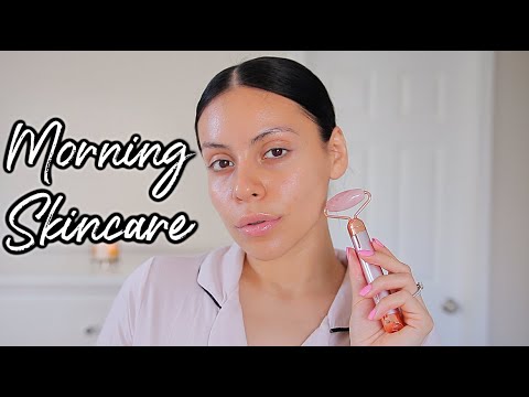 MORNING SKINCARE ROUTINE: FAVS FOR CLEAR GLOWY SKIN *not sponsored*