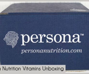 Persona Nutrition Vitamins Unboxing